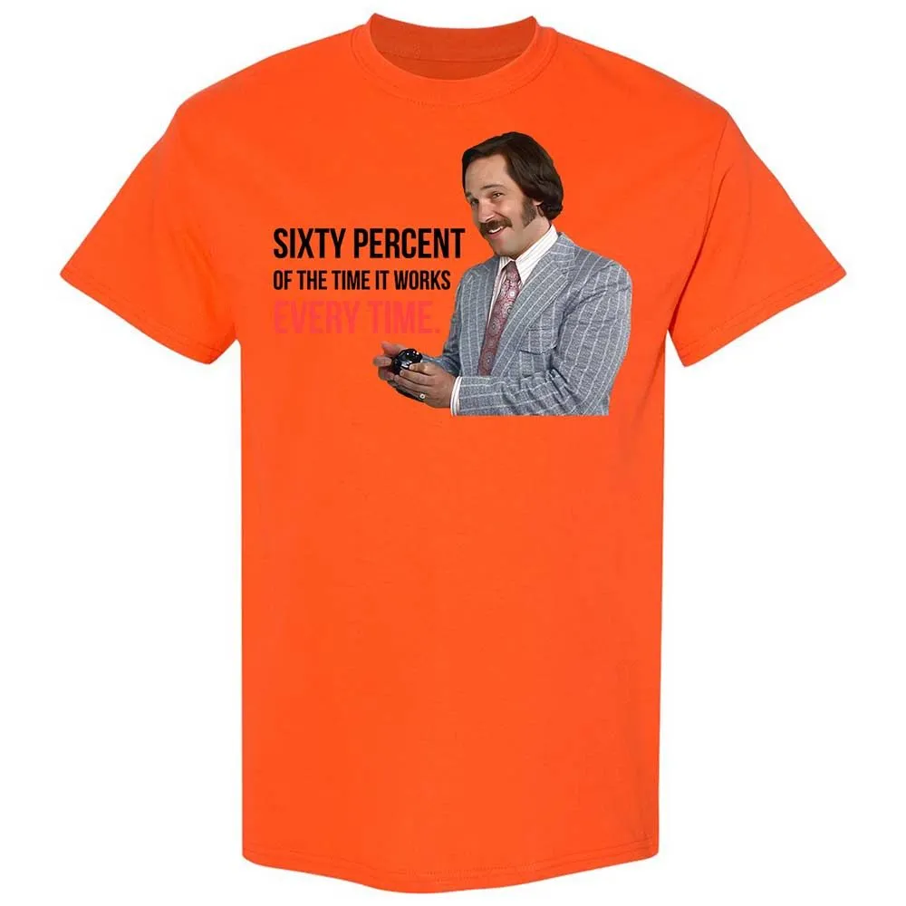 Classic Unisex T-Shirt - WCJKFN2F - Orange - 14