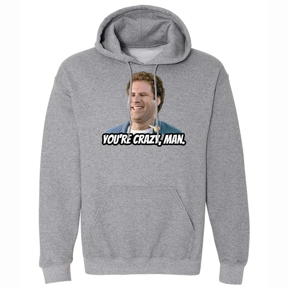 You're crazy, man - Graphite Heather - 17