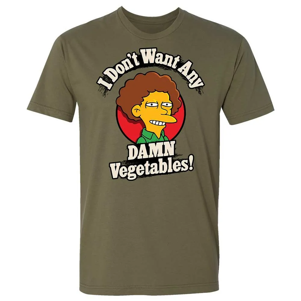 I Don't Want Any Damn Vegetables! - Military Green - 12