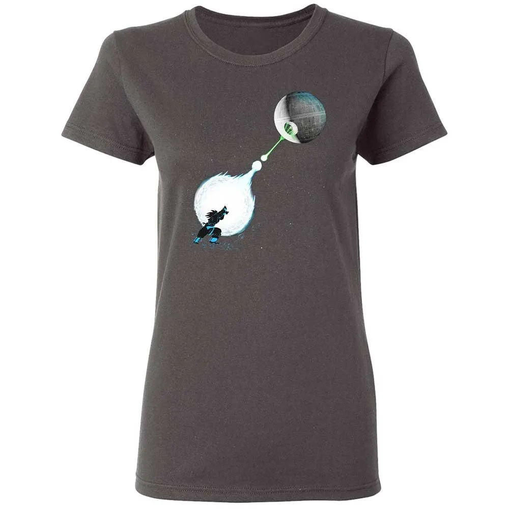 Women's T-Shirt - 2KM1DZYF - Charcoal - 4