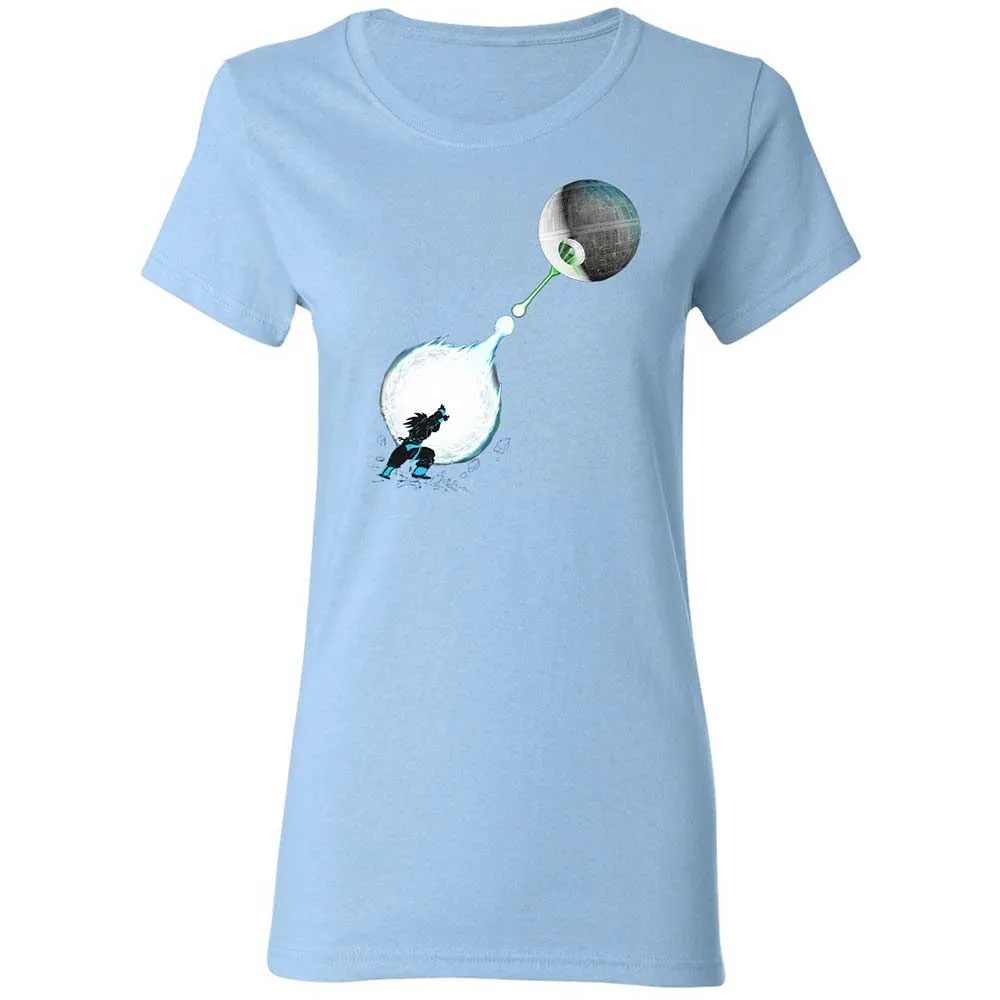 Women's T-Shirt - 2KM1DZYF - Light Blue - 13
