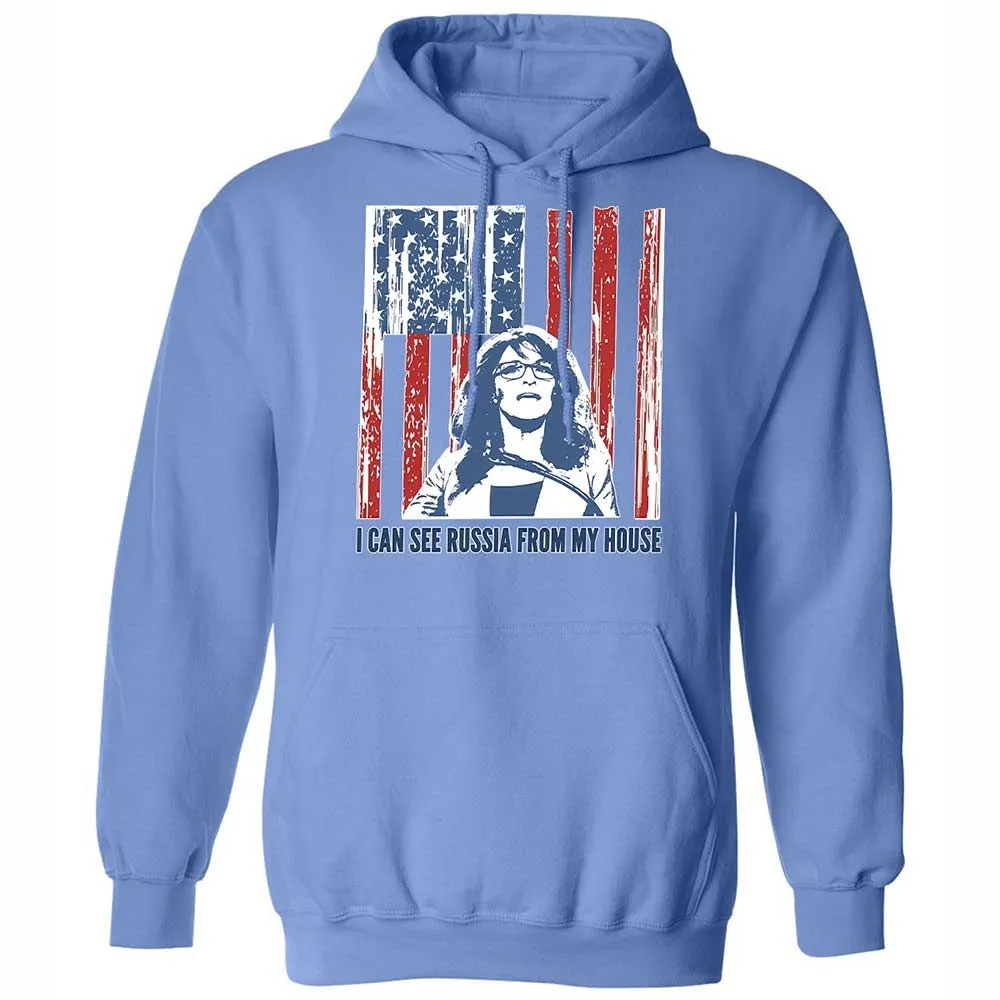 I can see Russia from my house - Carolina Blue - 6