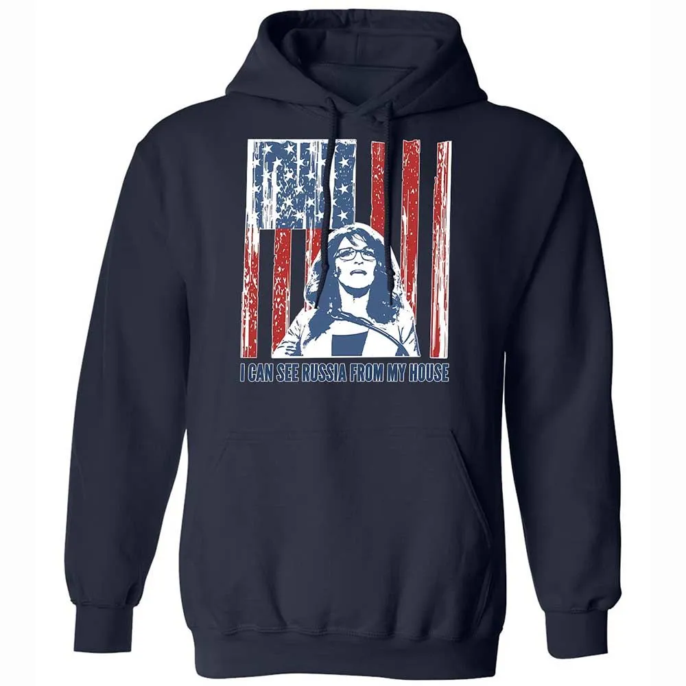 I can see Russia from my house - Navy - 15