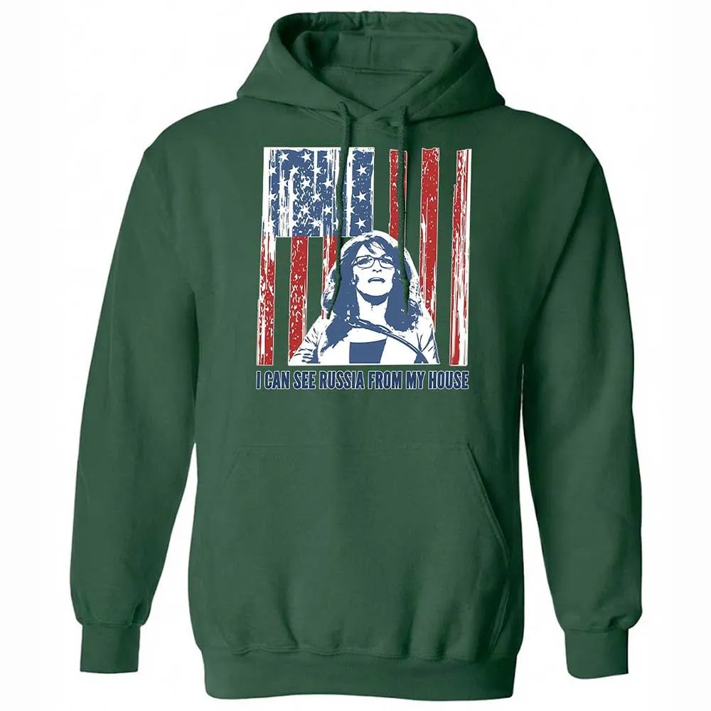 I can see Russia from my house - Forest Green - 16