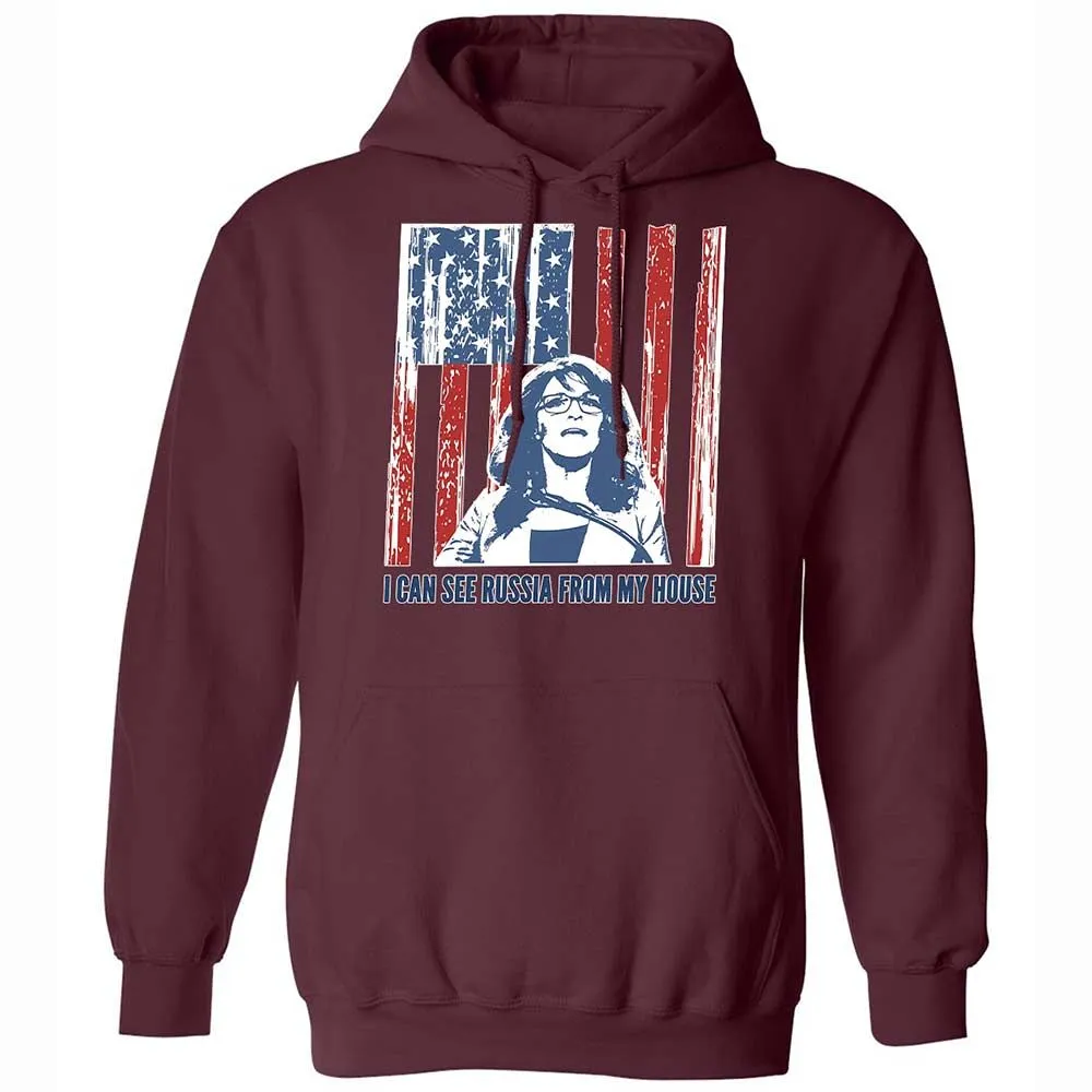 I can see Russia from my house - Maroon - 19
