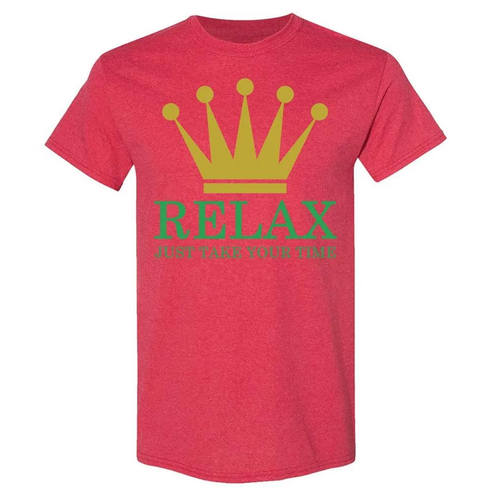 Relax Just Take Your Time - Heather Red - 9