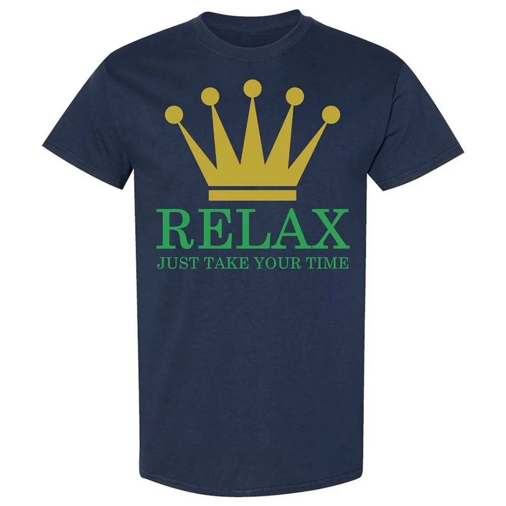 Relax Just Take Your Time - Navy - 16