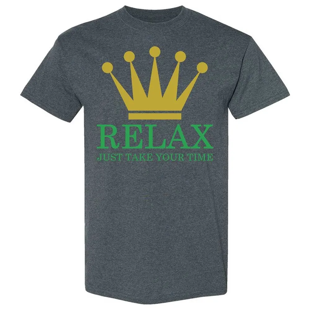 Relax Just Take Your Time - Dark Heather - 19