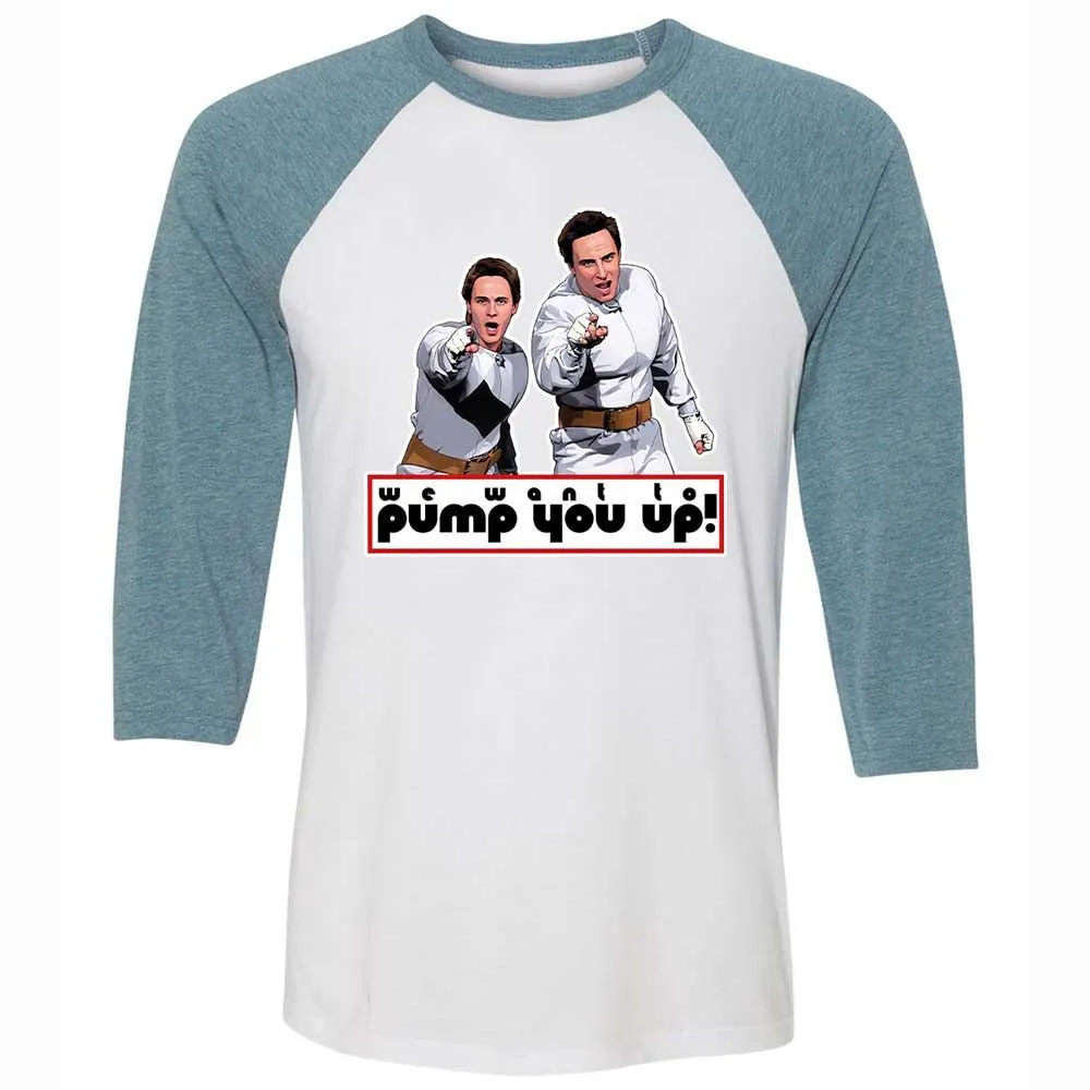 We Want To Pump You Up - White/Denim - 3