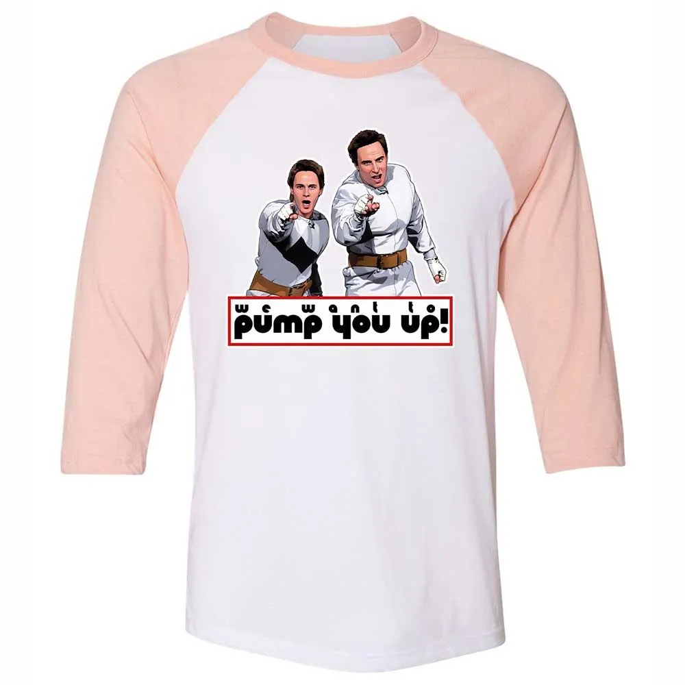 We Want To Pump You Up - White/Heather Peach - 5