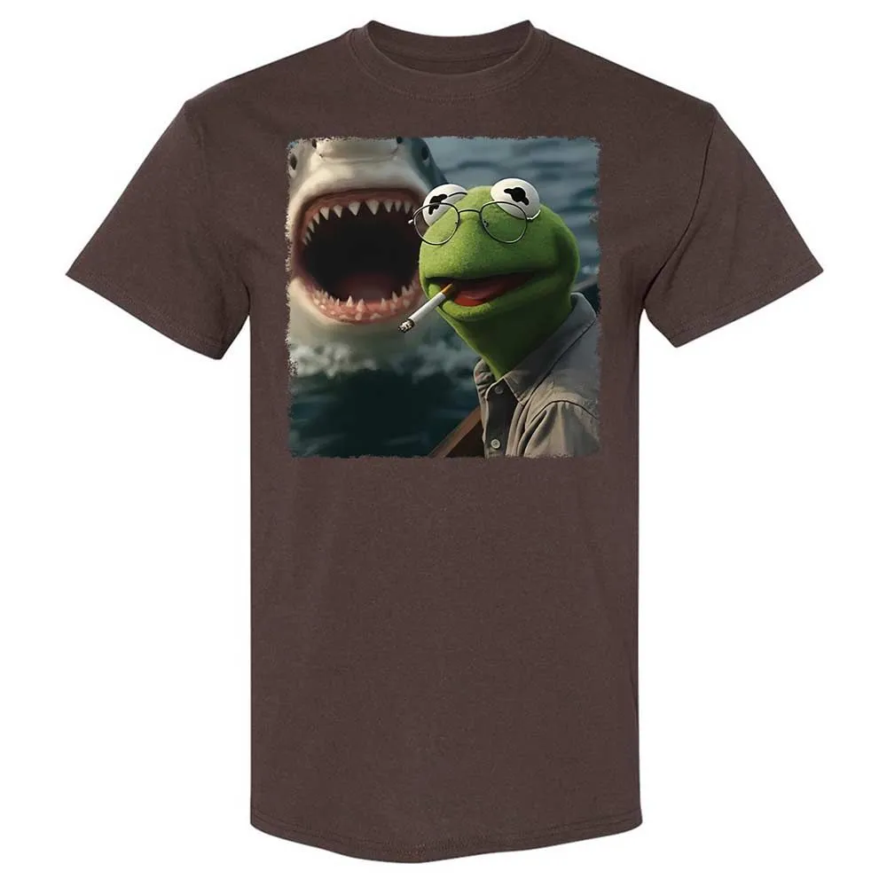 Classic Unisex T-Shirt - KYL3K8YQ - Dark Chocolate - 7