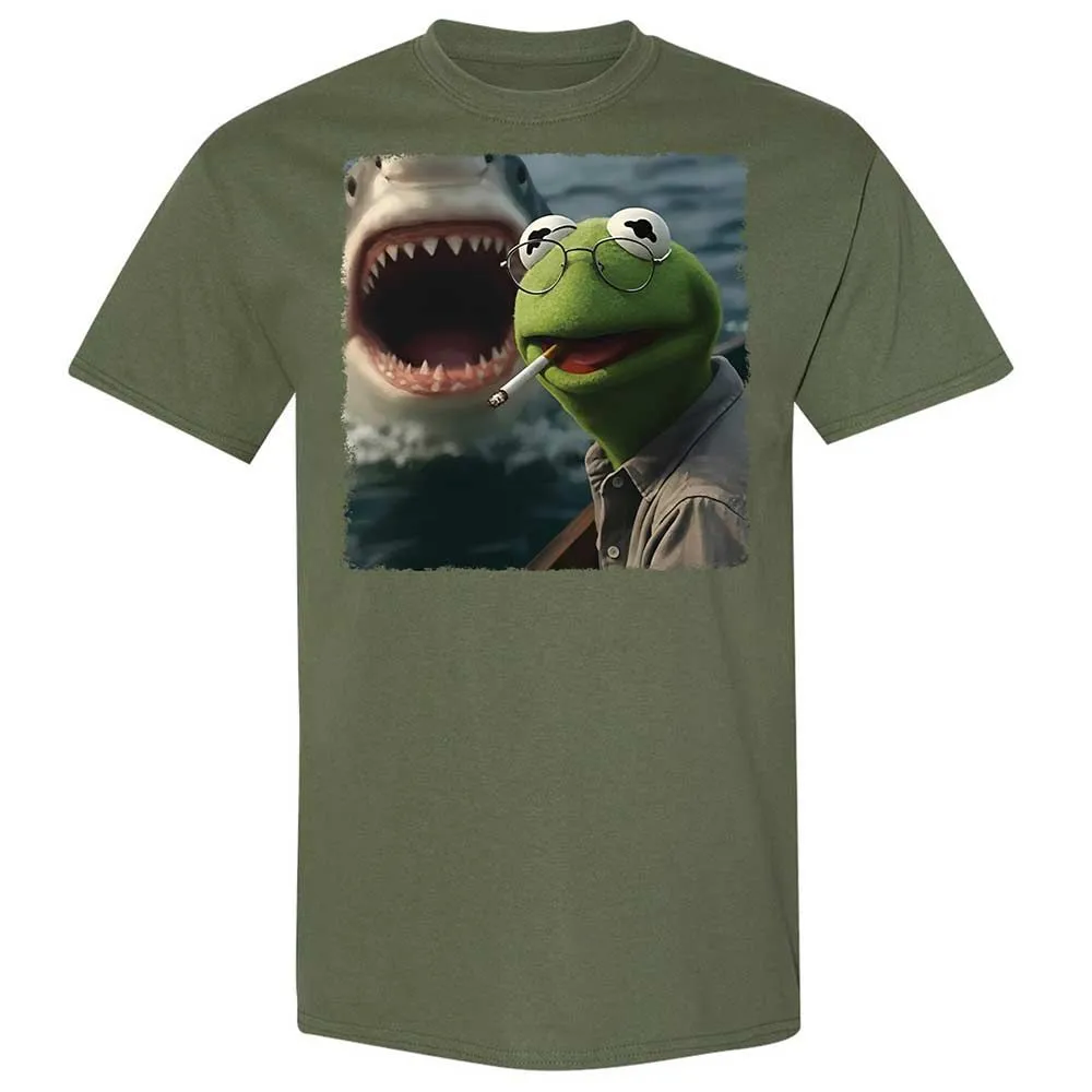 Classic Unisex T-Shirt - KYL3K8YQ - Military Green - 9