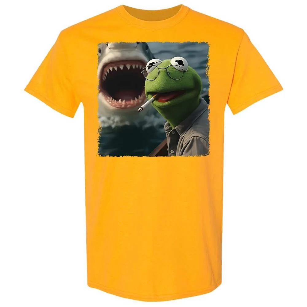 Classic Unisex T-Shirt - KYL3K8YQ - Gold - 18