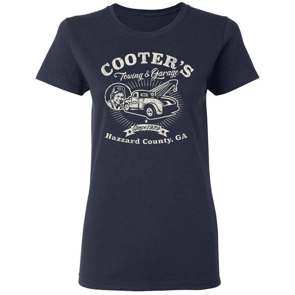 Women's T-Shirt - XQBY2F5V - Navy - 2
