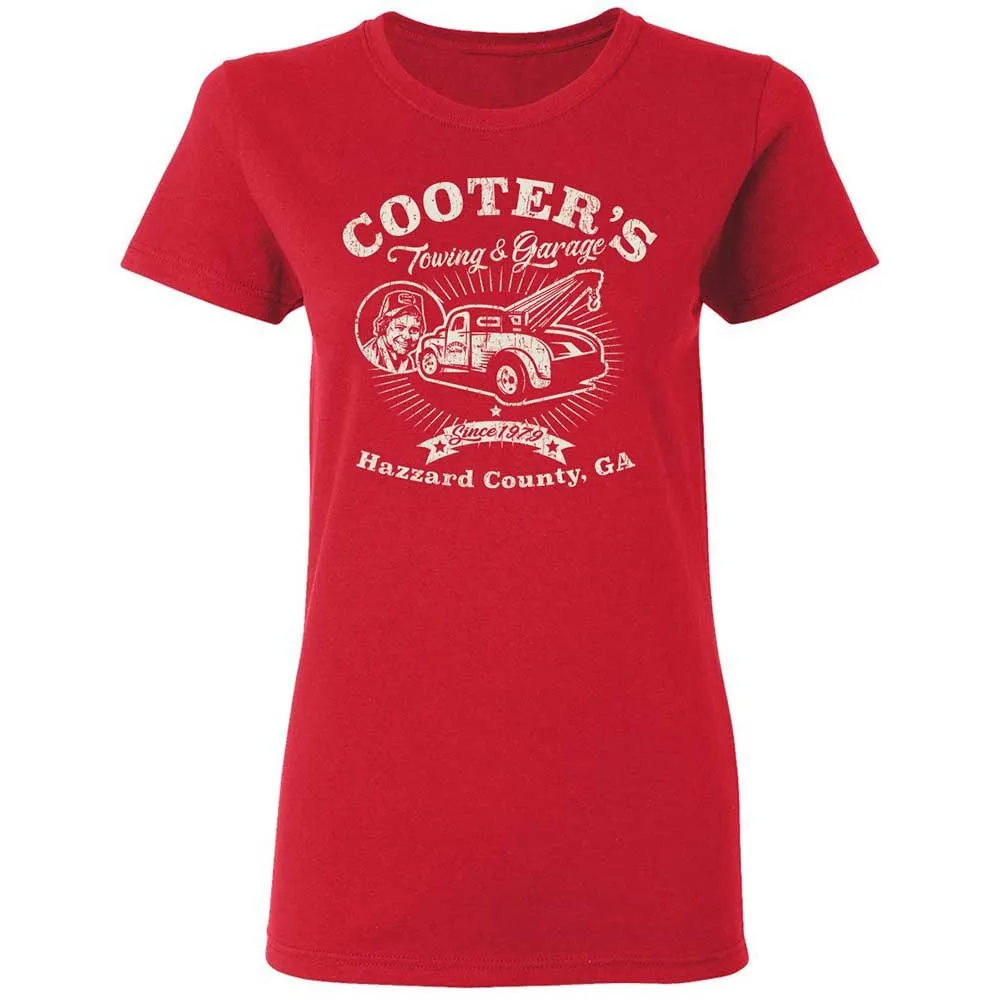 Women's T-Shirt - XQBY2F5V - Red - 9