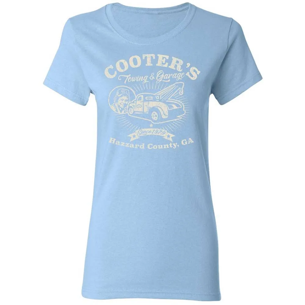 Women's T-Shirt - XQBY2F5V - Light Blue - 13