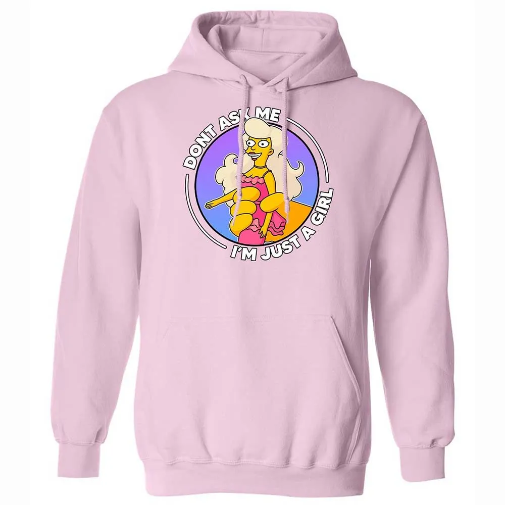 Don't Ask Me I'm Just A Girl - Light Pink - 7