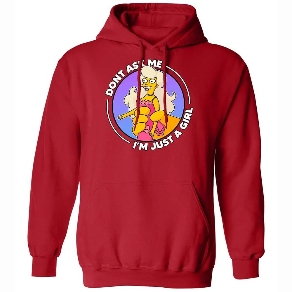 Don't Ask Me I'm Just A Girl - Red - 9