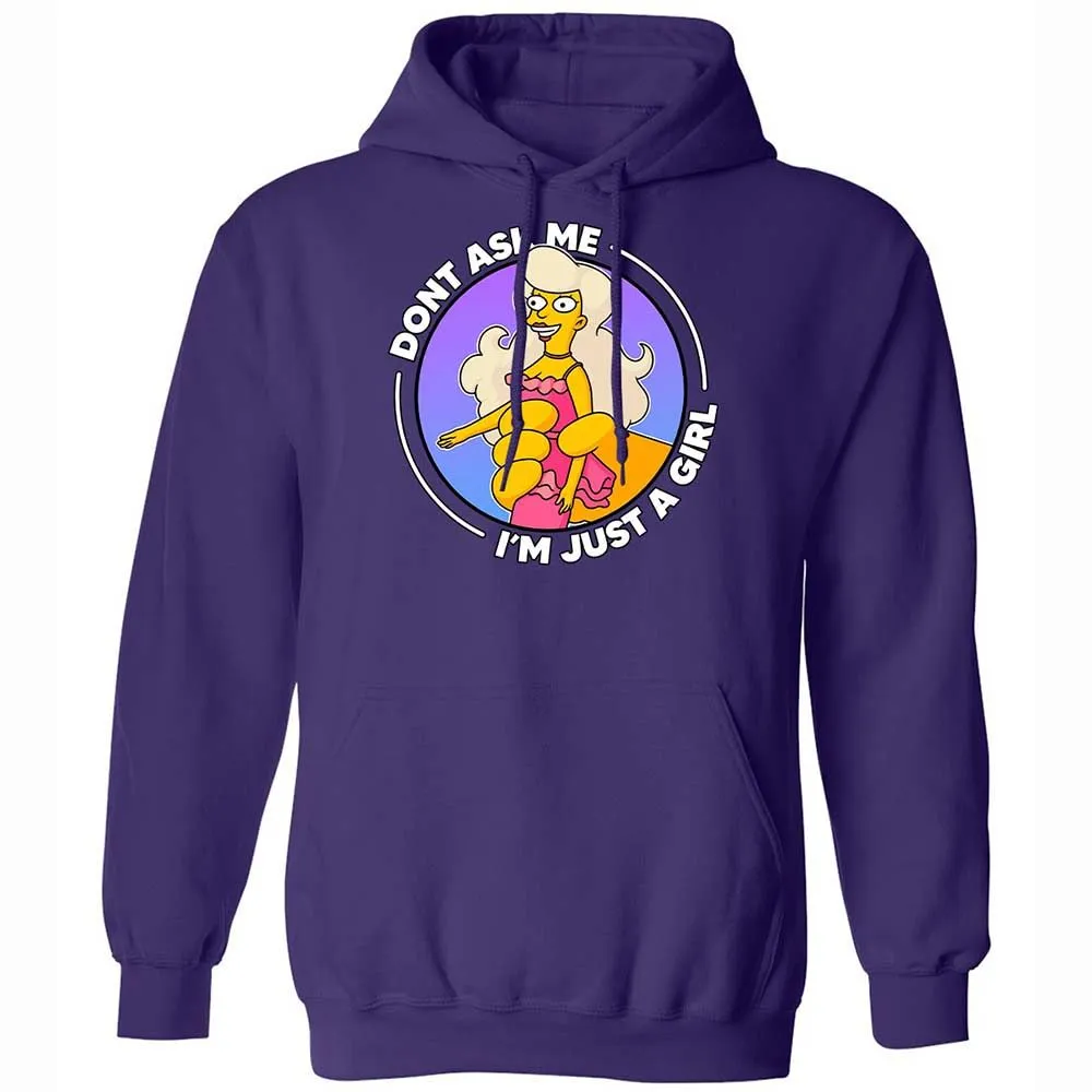 Don't Ask Me I'm Just A Girl - Purple - 10