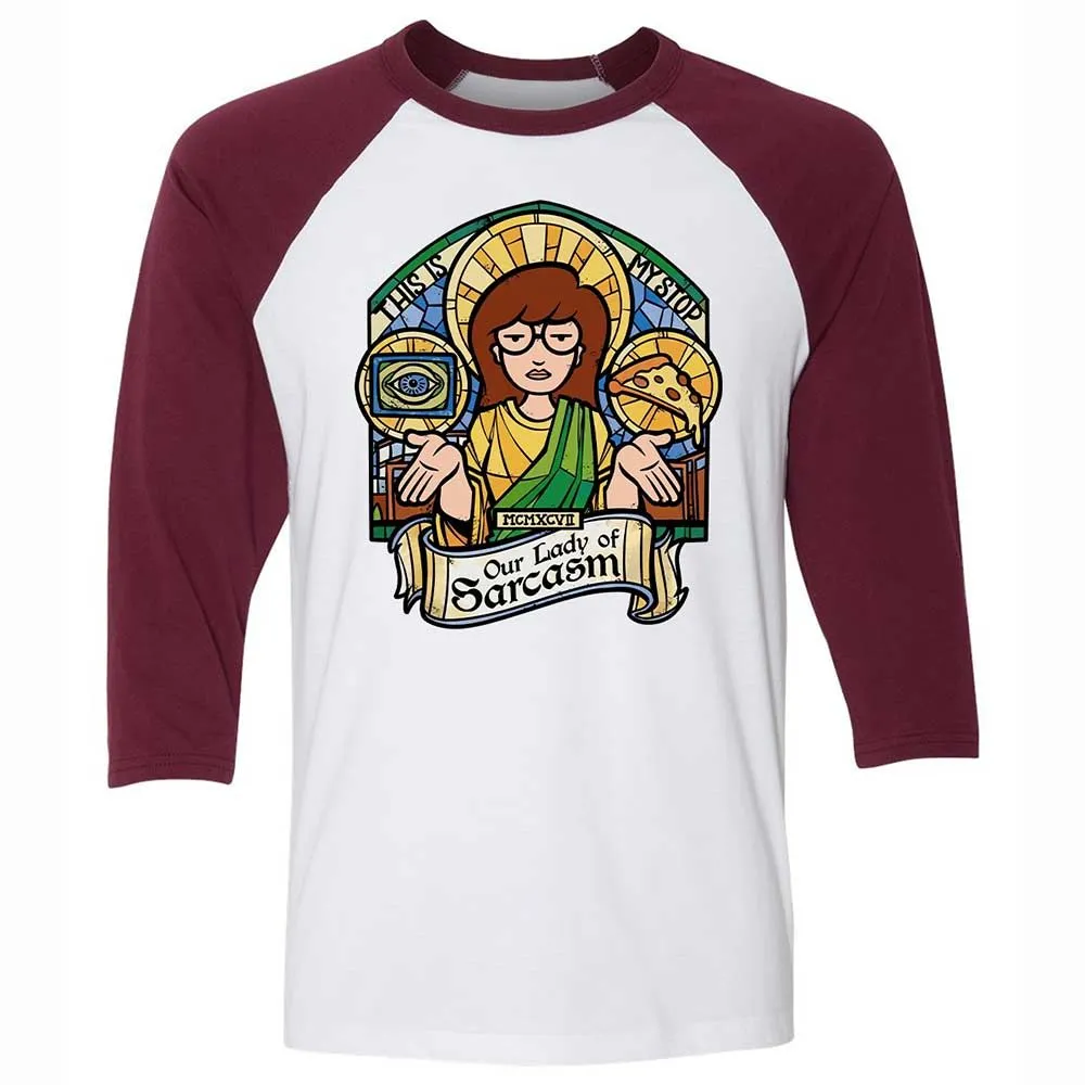 Daria Our Lady - White/Maroon - 7