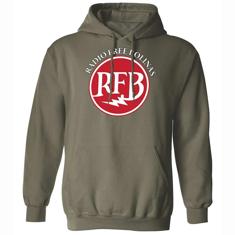 Radio Free Bolinas - Military Green - 9