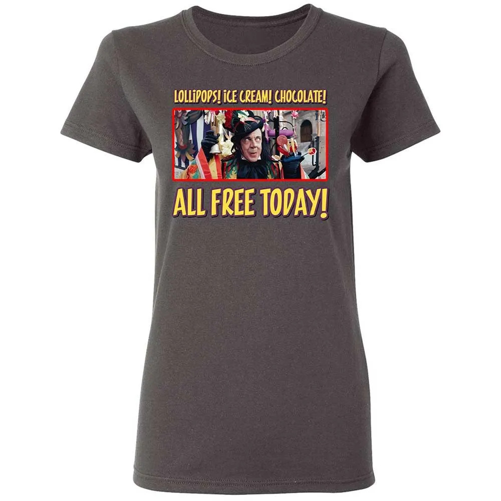 Women's T-Shirt - Y66N3GXS - Charcoal - 4