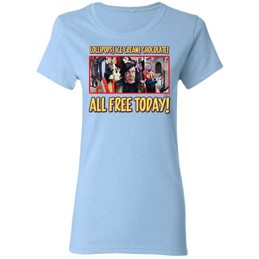 Women's T-Shirt - Y66N3GXS - Light Blue - 13