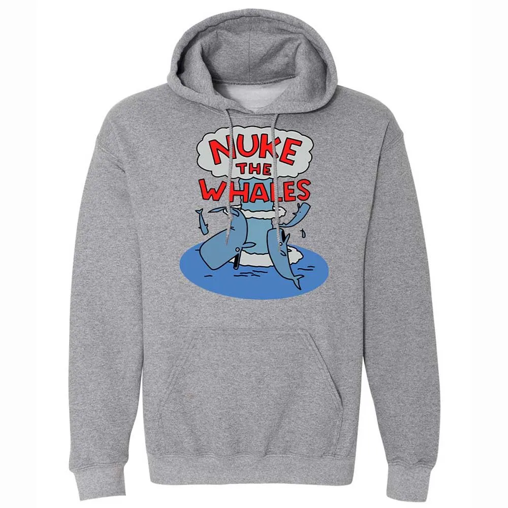 Nuke the Whales - Graphite Heather - 17