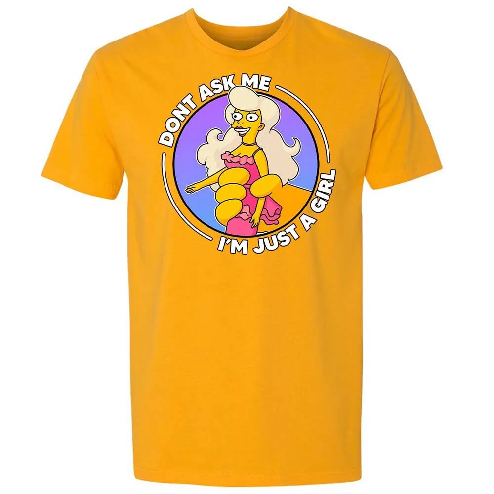 Don't Ask Me I'm Just A Girl - Gold - 9