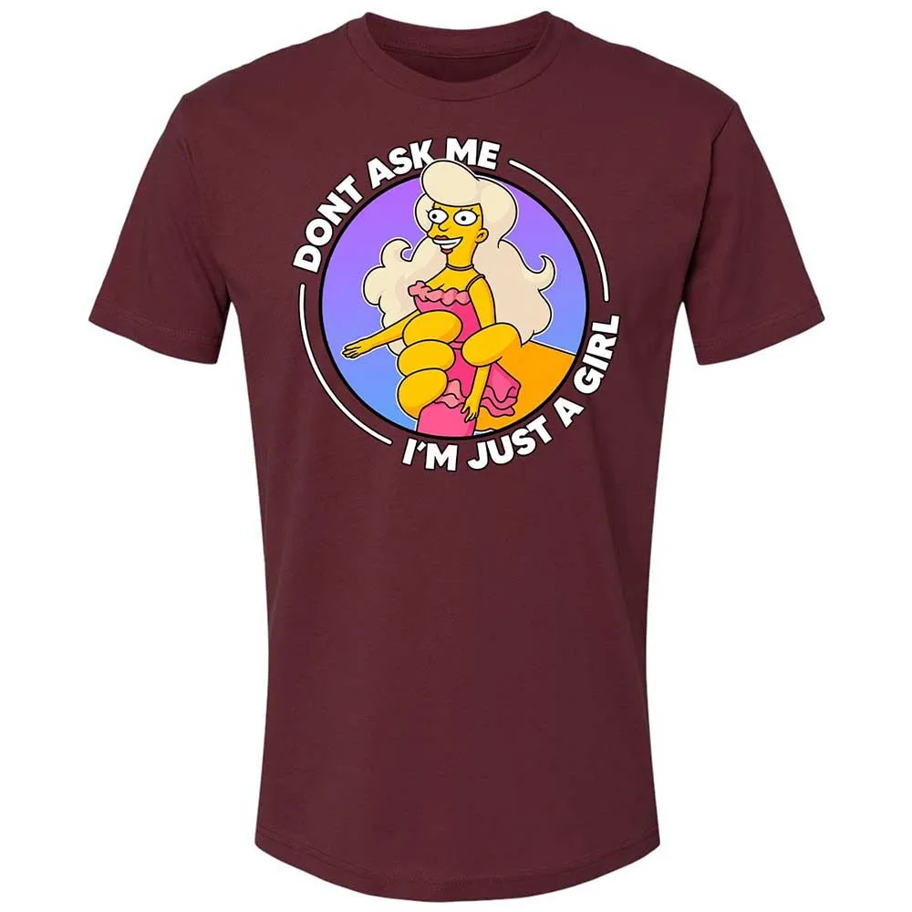 Don't Ask Me I'm Just A Girl - Maroon - 19