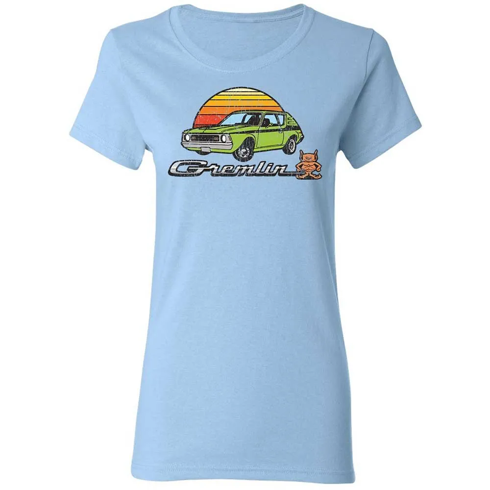Women's T-Shirt - QVPV3AQR - Light Blue - 6