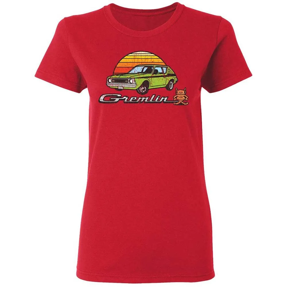 Women's T-Shirt - QVPV3AQR - Red - 9