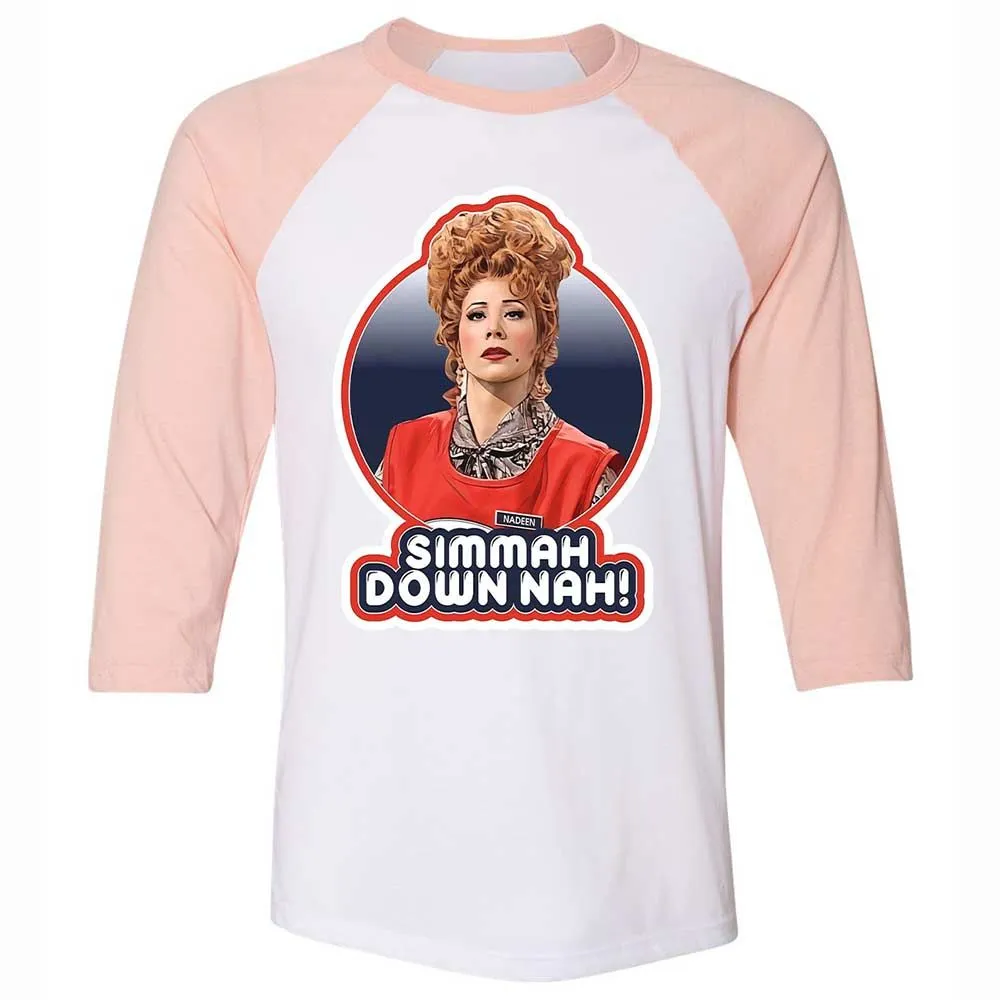 Simmah down nah! - White/Heather Peach - 5