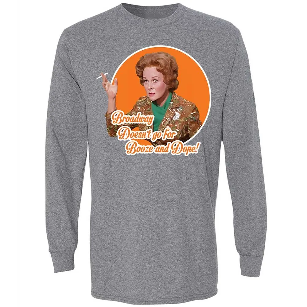 Broadway doesn't go for booze and dope - Graphite Heather - 8