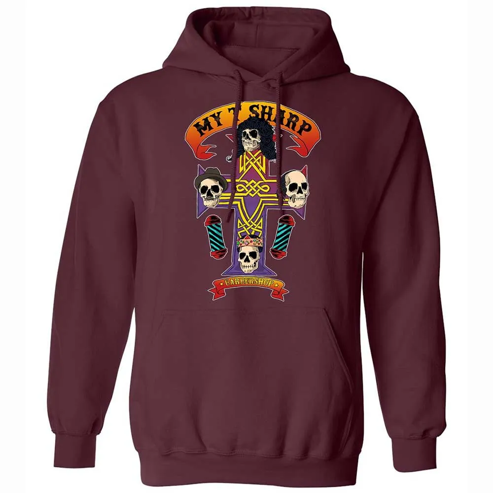 My-T-Sharp Barbershop - Maroon - 7