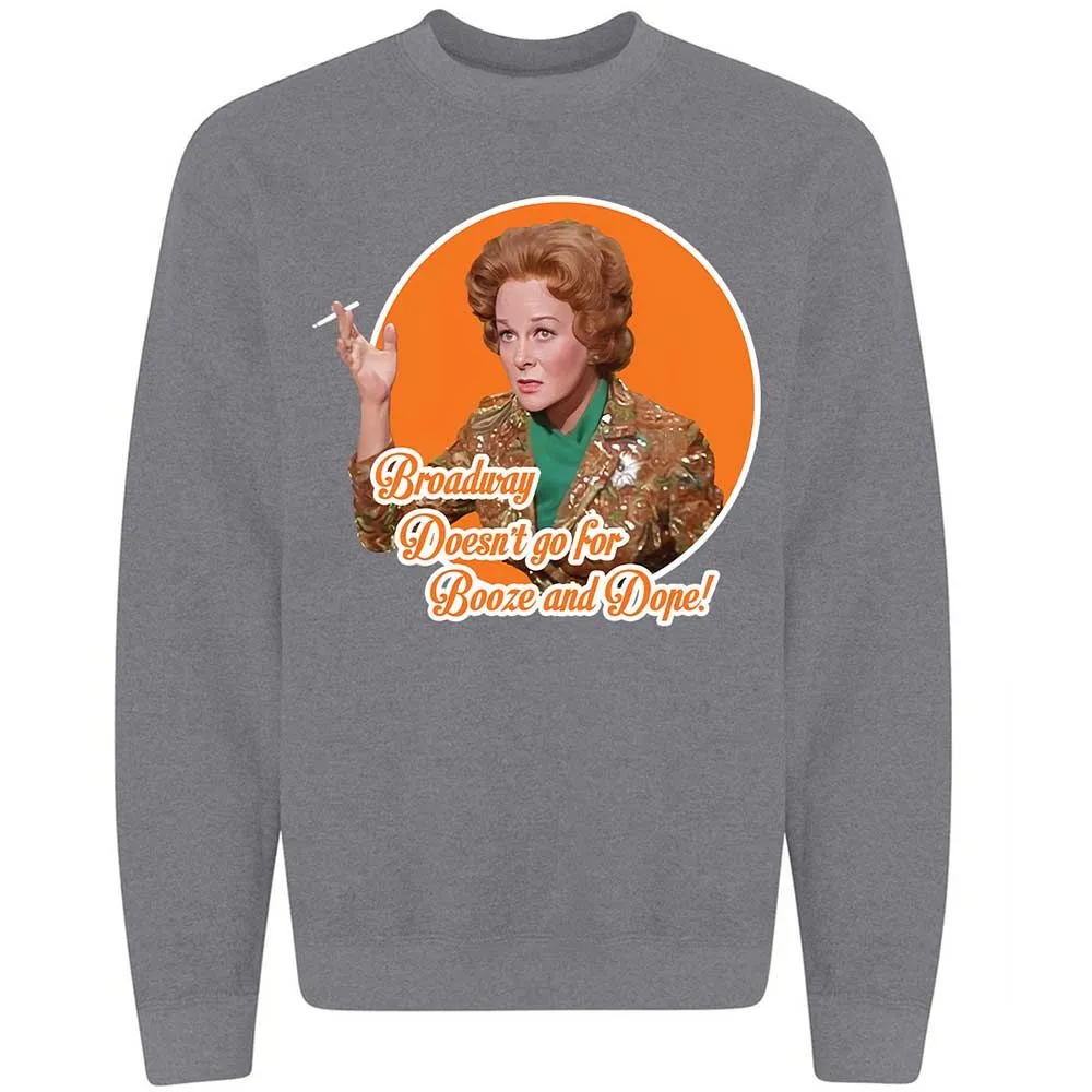 Broadway doesn't go for booze and dope - Graphite Heather - 7
