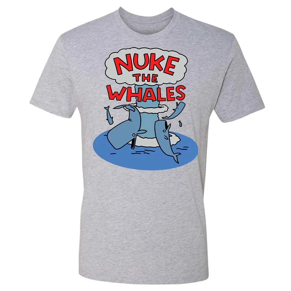 Nuke the Whales - Heather Grey - 2