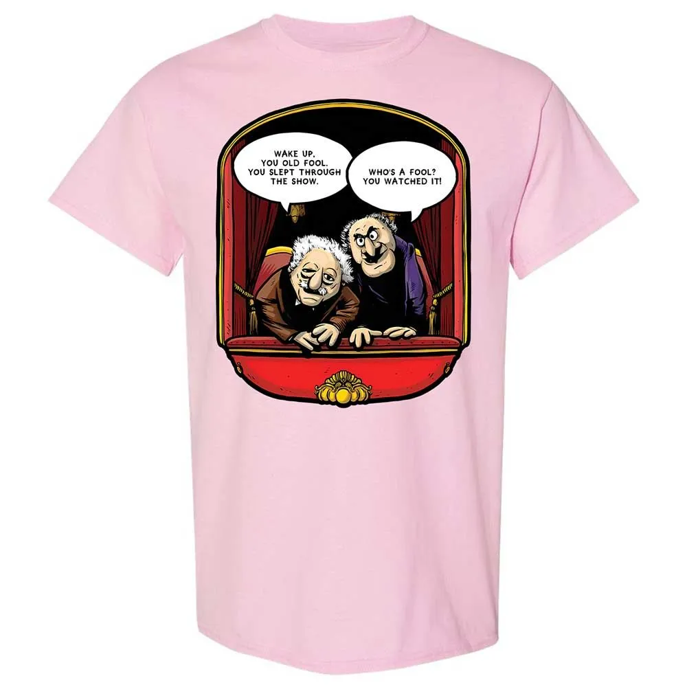 Statler and Waldorf (Wake Up) - Light Pink - 5