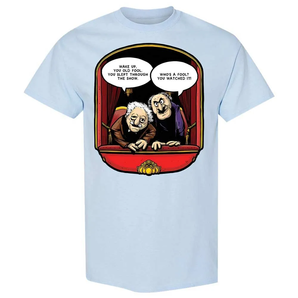 Statler and Waldorf (Wake Up) - Light Blue - 6