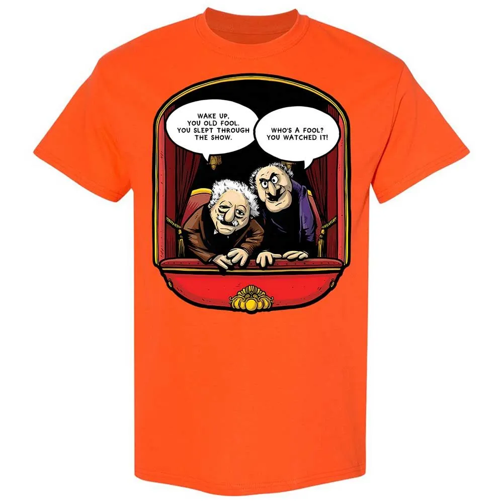 Statler and Waldorf (Wake Up) - Orange - 14