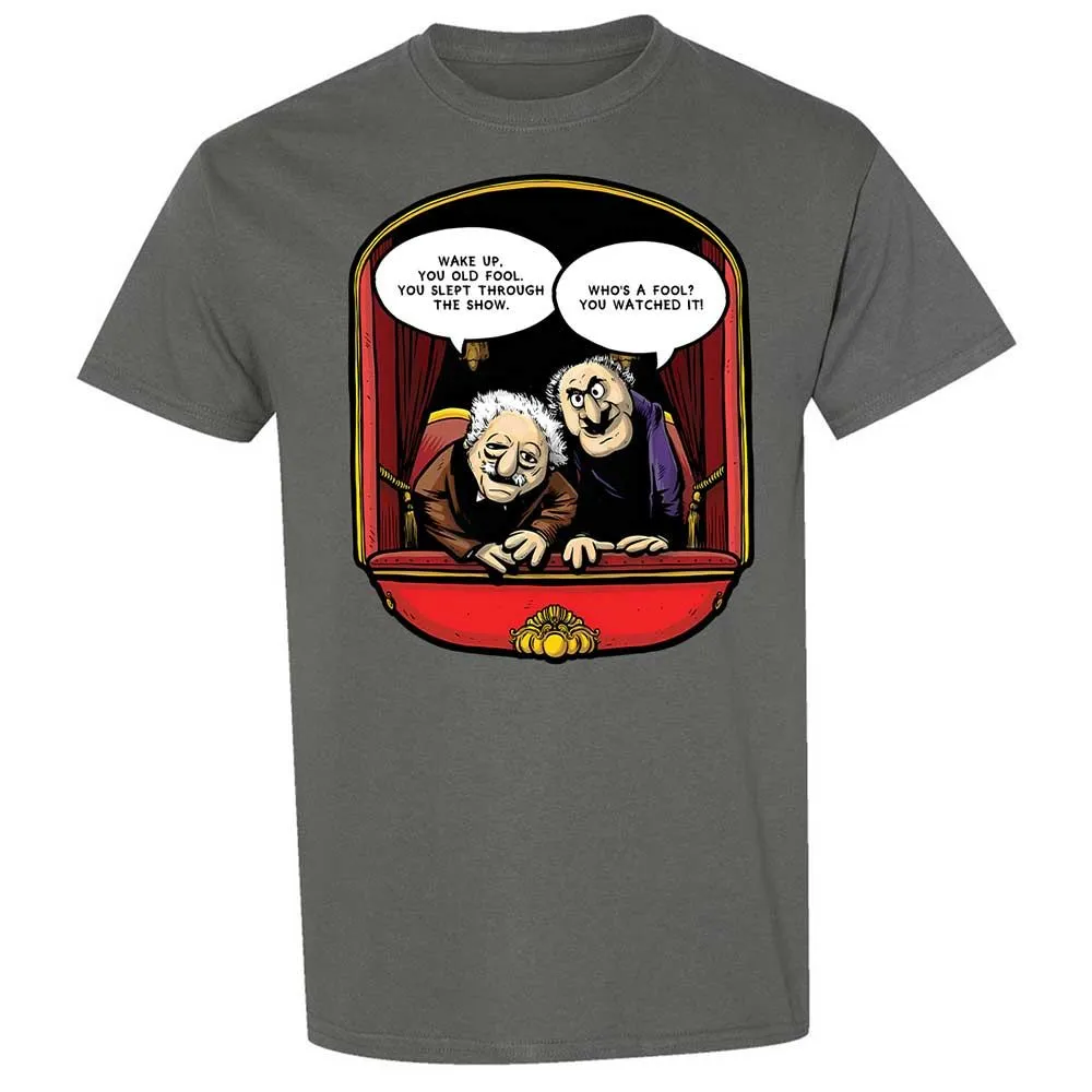 Statler and Waldorf (Wake Up) - Charcoal - 17