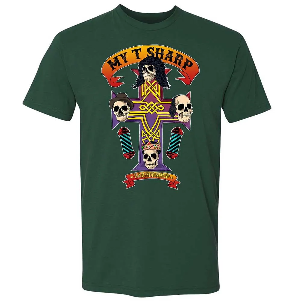 My-T-Sharp Barbershop - Forest Green - 3