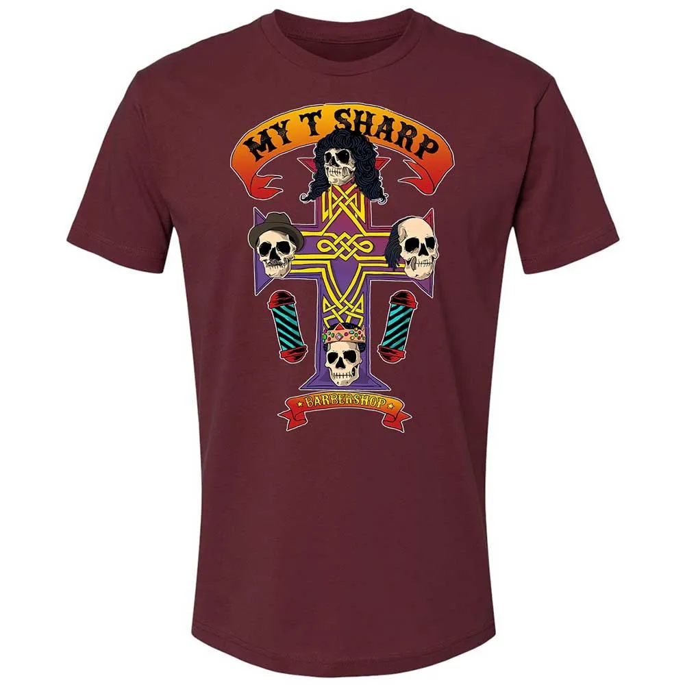 My-T-Sharp Barbershop - Maroon - 10