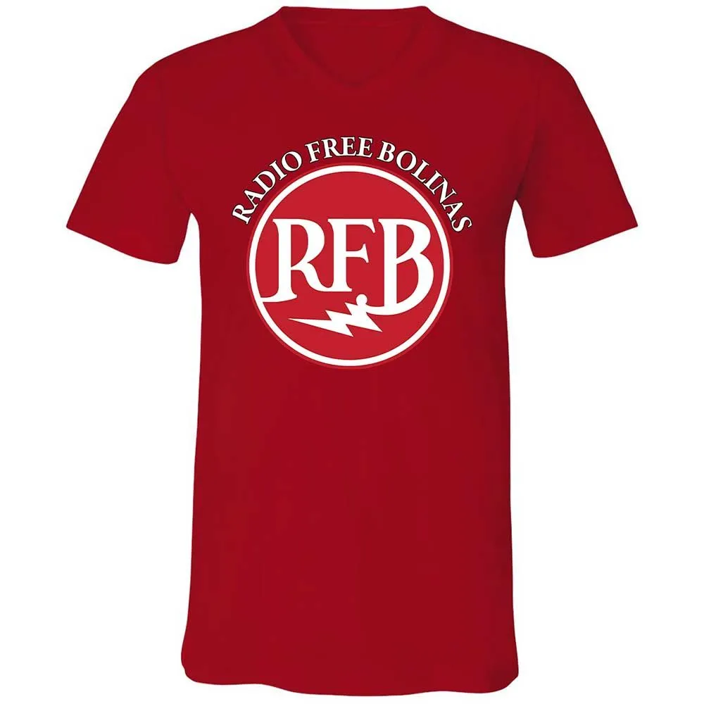 Unisex V-Neck T-Shirt - U986ARA4 - Red - 6