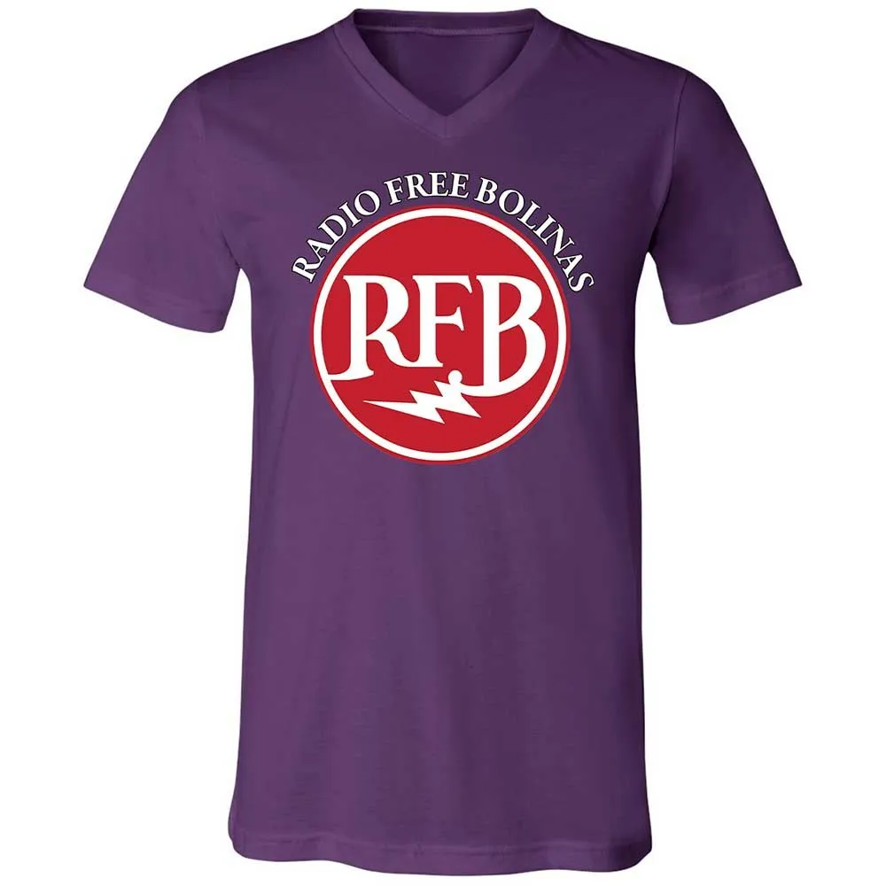 Unisex V-Neck T-Shirt - U986ARA4 - Team Purple - 10