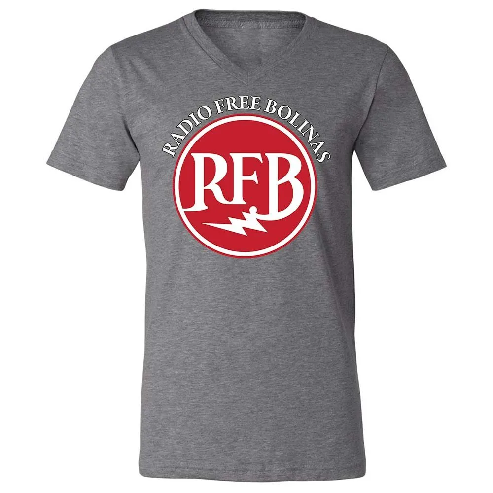 Unisex V-Neck T-Shirt - U986ARA4 - Deep Heather - 14