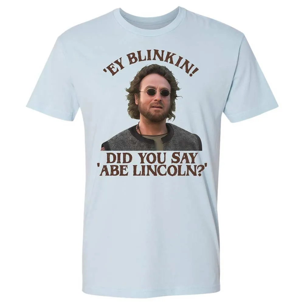 Did You Say Abe Lincoln - Light Blue - 4