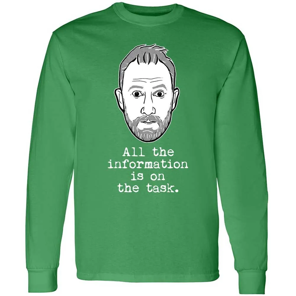 All the information is on the task - Irish Green - 10