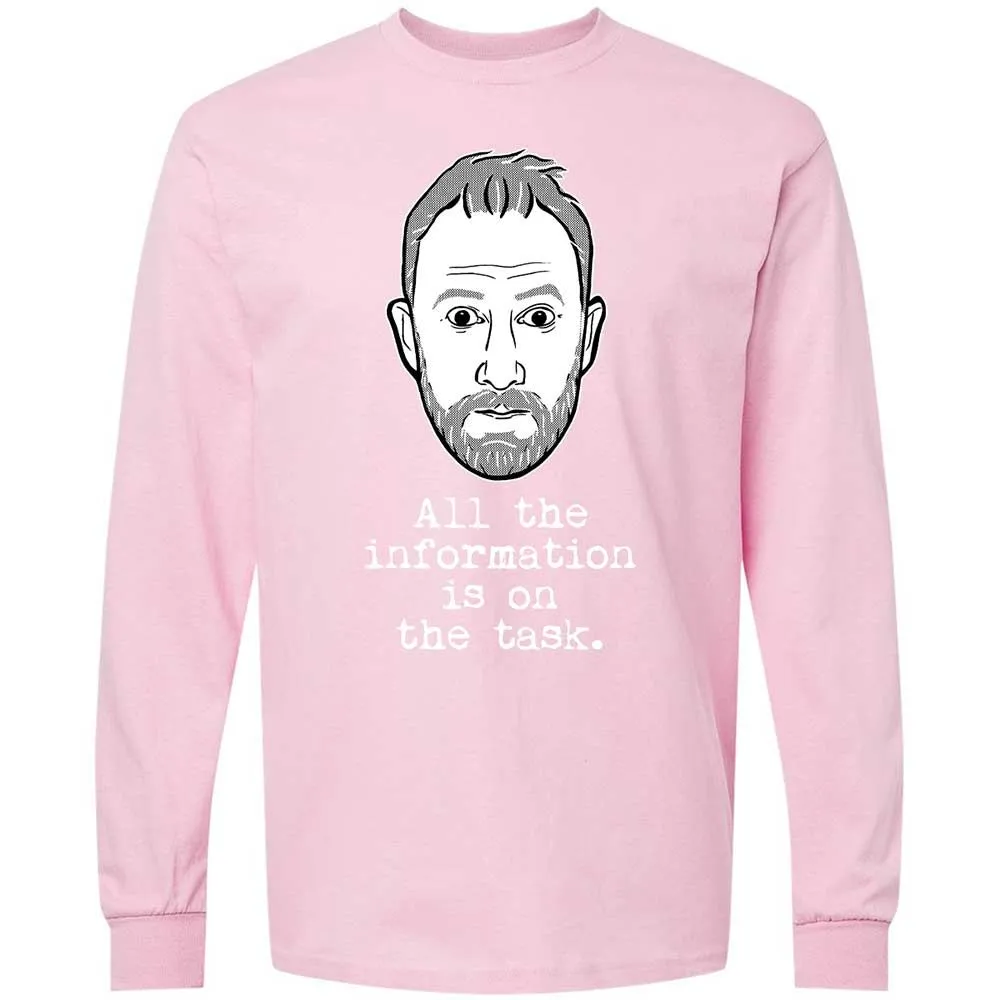 All the information is on the task - Light Pink - 16