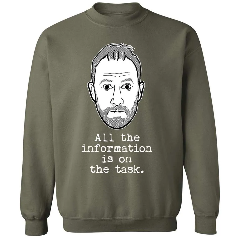 All the information is on the task - Military Green - 9